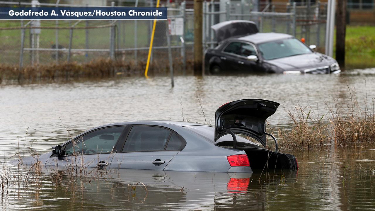 Severe storms bring torrential rain, hail and flooding to Houston