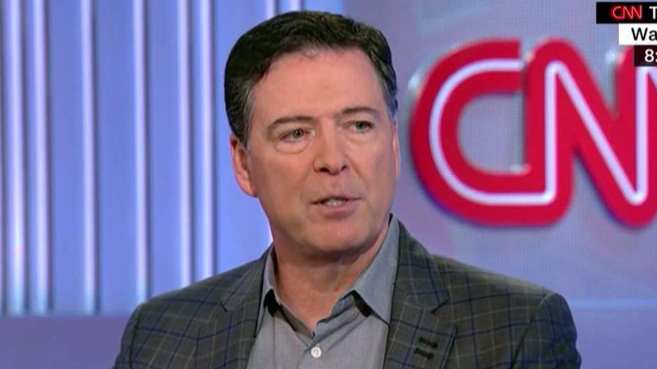 James Comey and President Trump trade barbs in the media