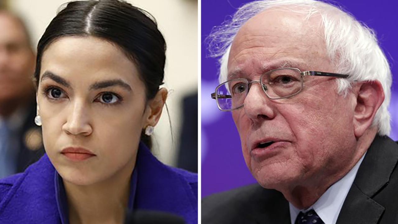 Alexandria Ocasio-Cortez and Bernie Sanders team up to push the 'Green New Deal'