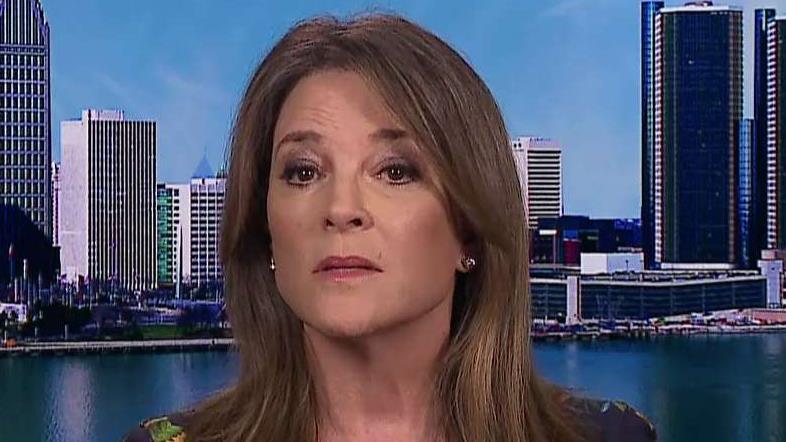 Democratic presidential candidate Marianne Williamson praises Trump's tough stance on China