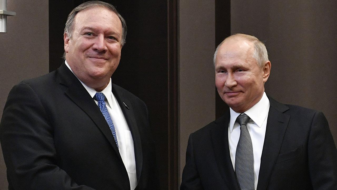 Pompeo meets with Putin amid US tensions with Iran
