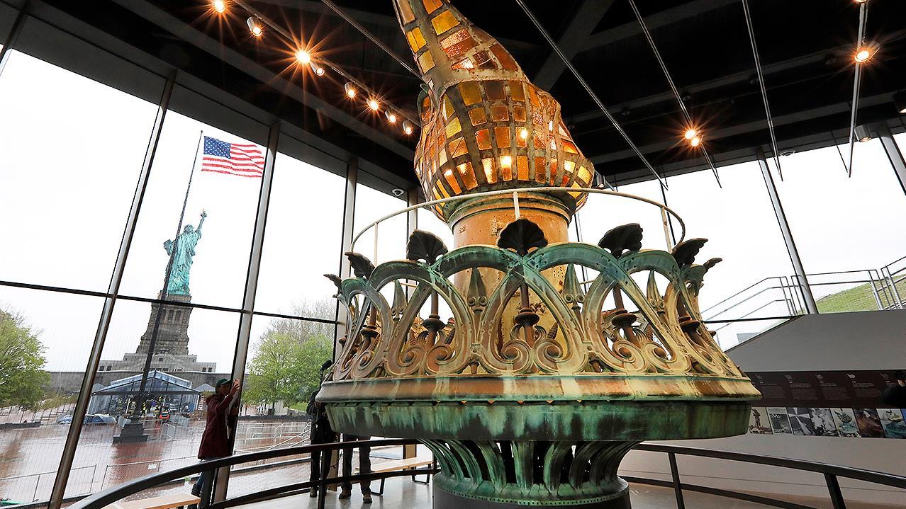 New Statue of Liberty Museum opens on Liberty Island