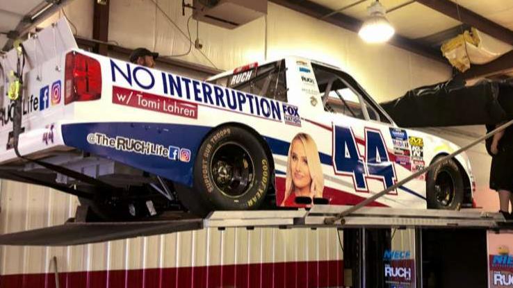 Tomi Lahren's Fox Nation show gets display on NASCAR truck