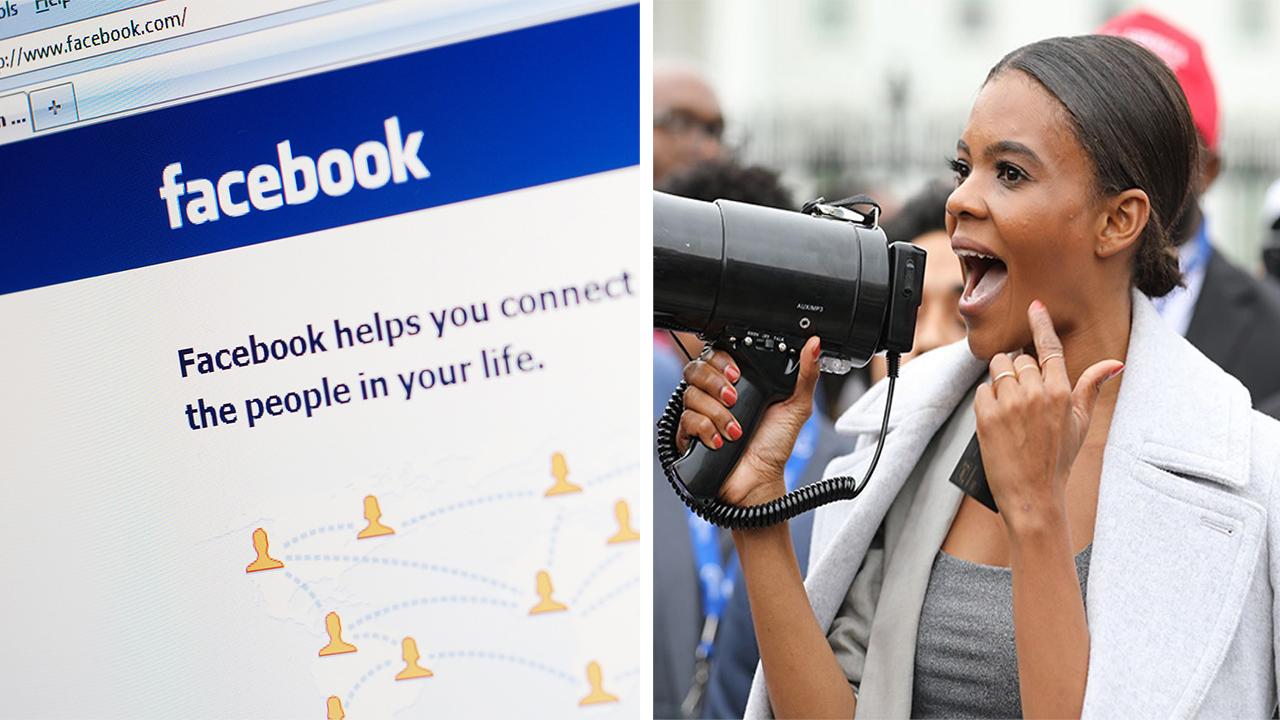 Facebook temporarily suspends Candace Owens 