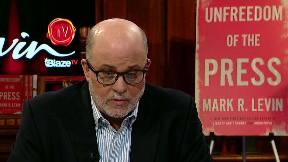 Mark Levin On The American Media And His New Book Unfreedom Of The Press Fox News Video