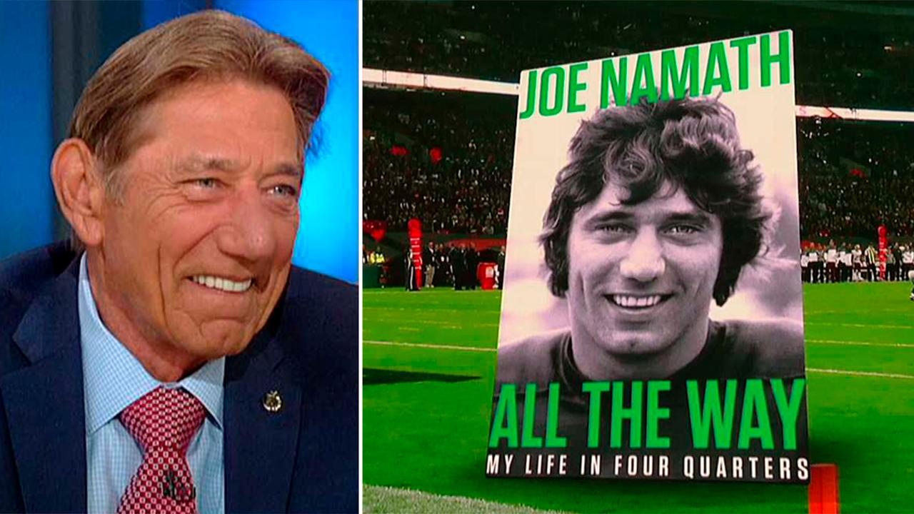 Joe Namath shares lessons in fame, fatherhood and football in new book