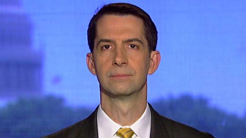 Sen. Tom Cotton says Trump administration is taking prudent steps to deter Iranian aggression