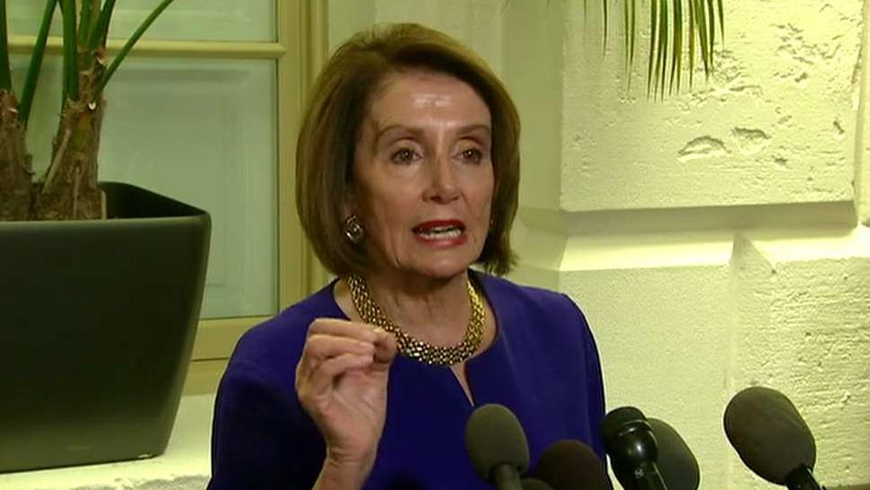 House Speaker Nancy Pelosi says Trump is involved in a 'cover-up'