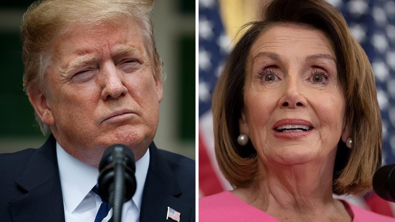 Trump calls out Pelosi for accusing him of a 'cover-up' during infrastructure meeting
