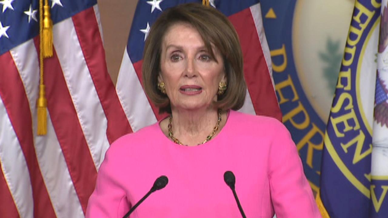 Pelosi wishes Trump's family, administration or staff would stage intervention 'for the good of the country'