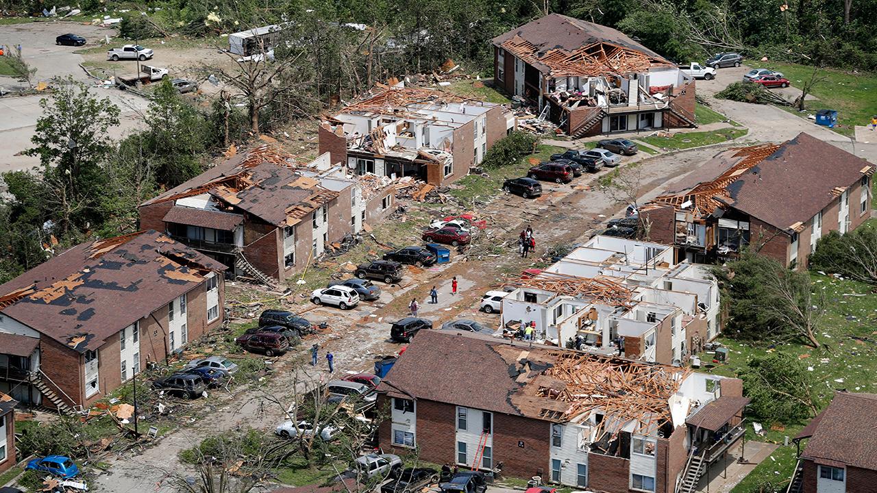 Jefferson City, Missouri residents pick up the pieces in the aftermath of devastating tornadoes