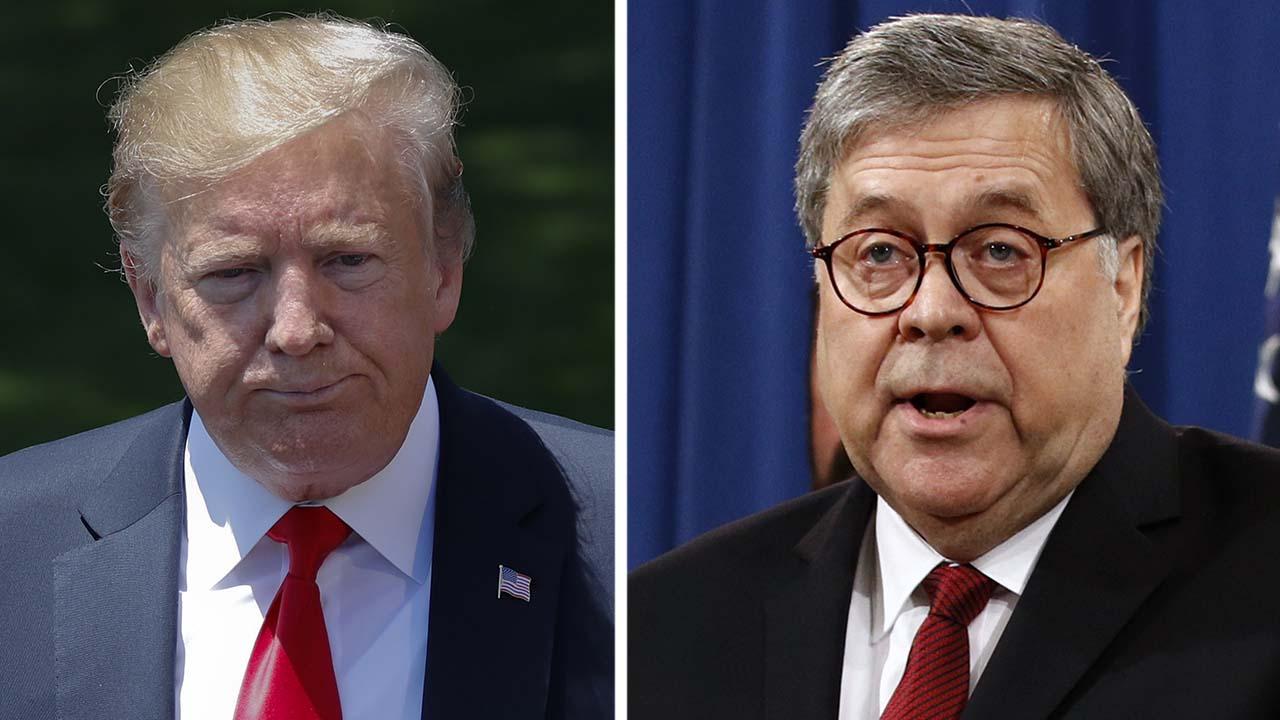 Trump gives Barr the power to declassify Russia probe documents