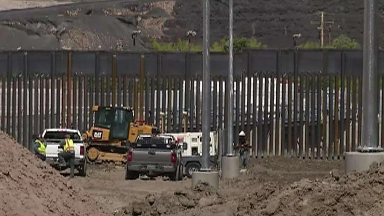 Group uses private donations to build border wall section in El Paso, Texas