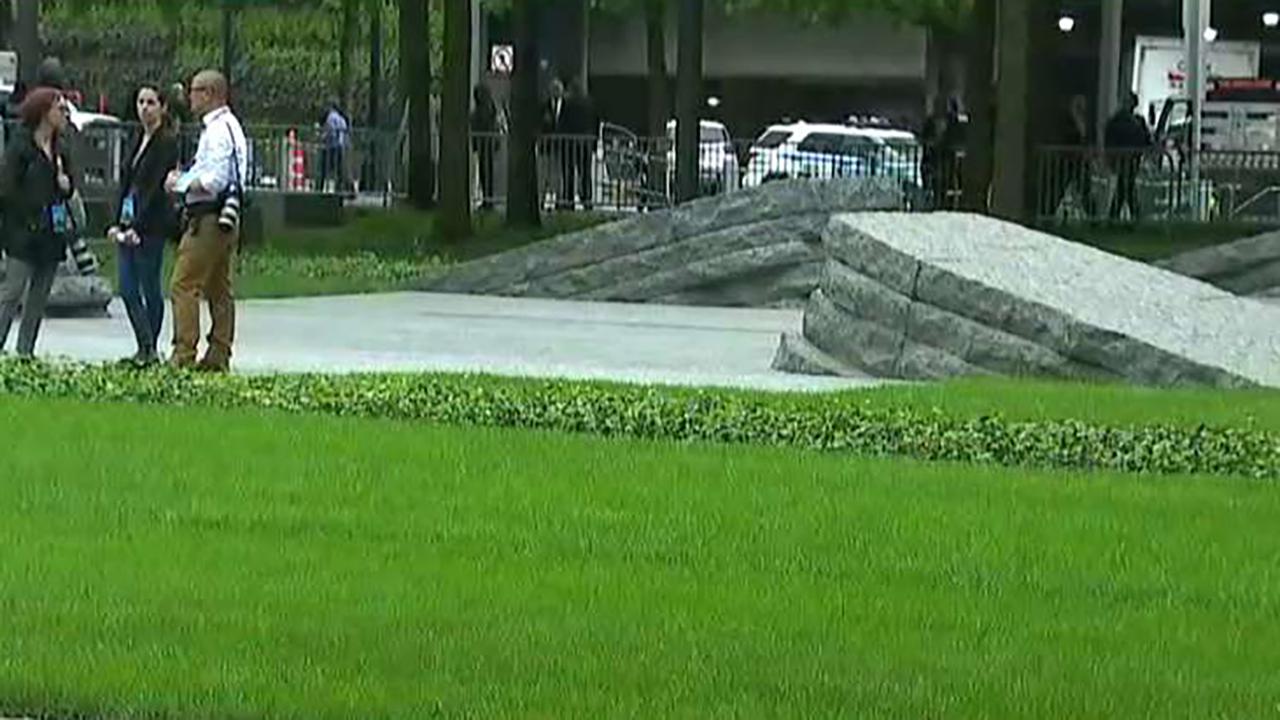 9/11 Memorial Glade Unveiled In Dedication Ceremony In Lower Manhattan ...