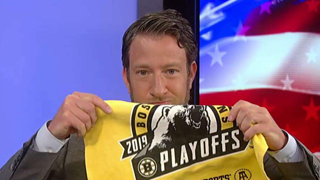 Barstool Sports founder responds to outrage over controversial towel