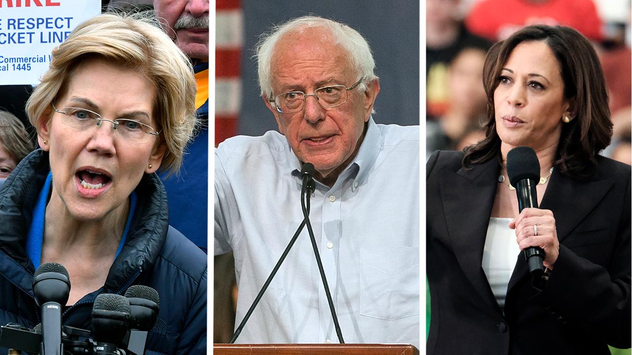 23 Democrats fight for recognition in a crowded field