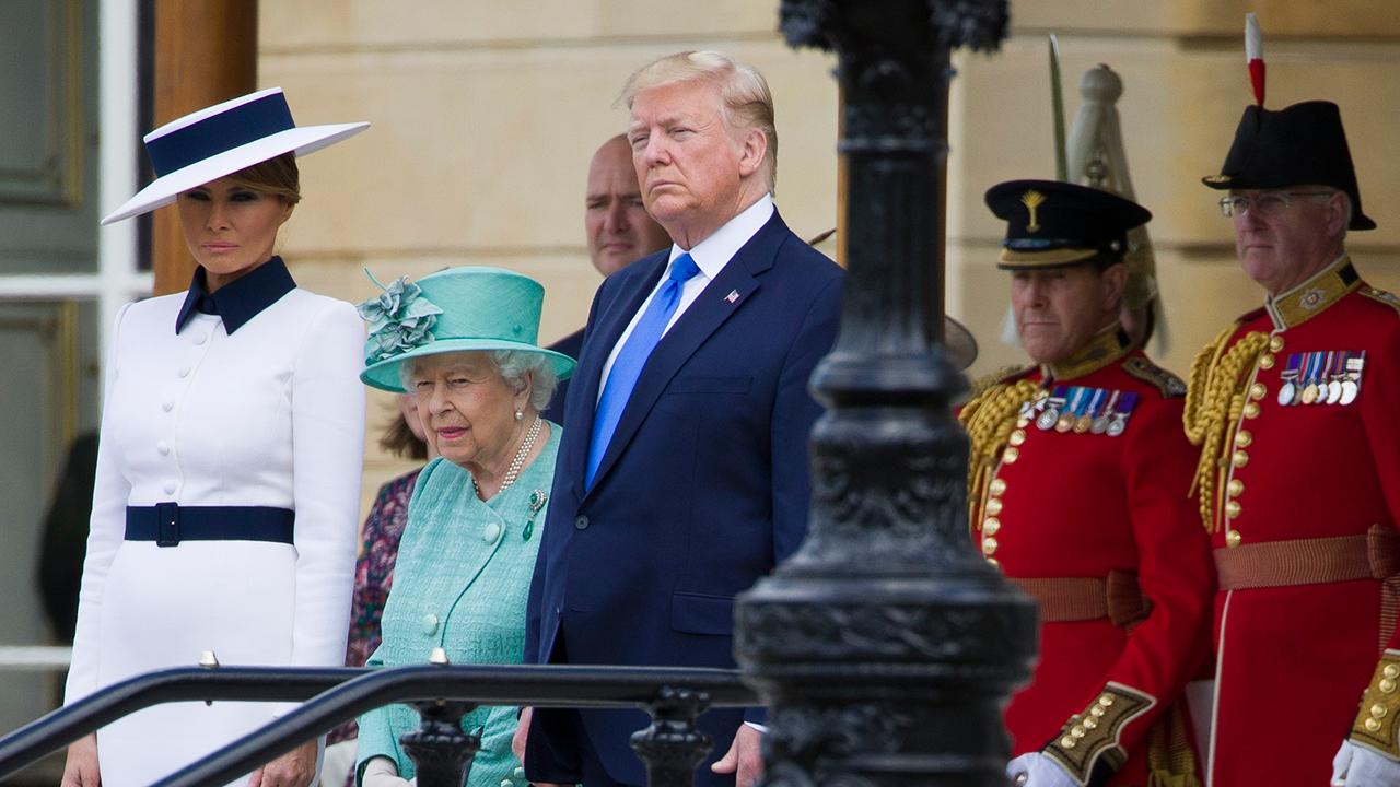 President Trump met with pomp, circumstance and controversy in London