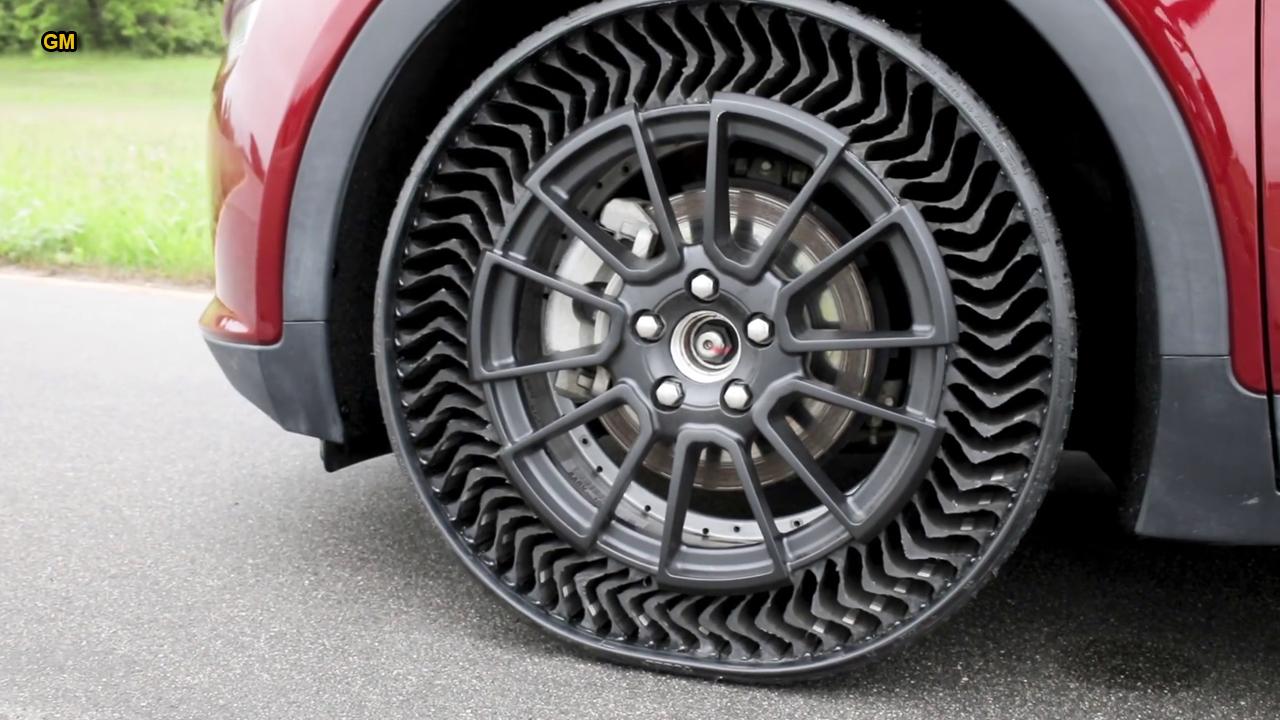 General Motors is looking to reinvent the wheel with revolutionary airless tires