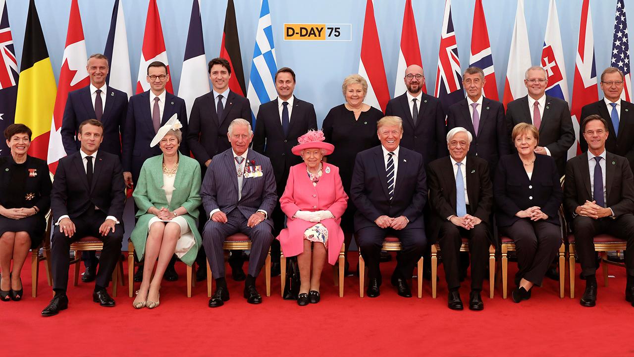 World Leaders gather on the 75th anniversary of D-Day