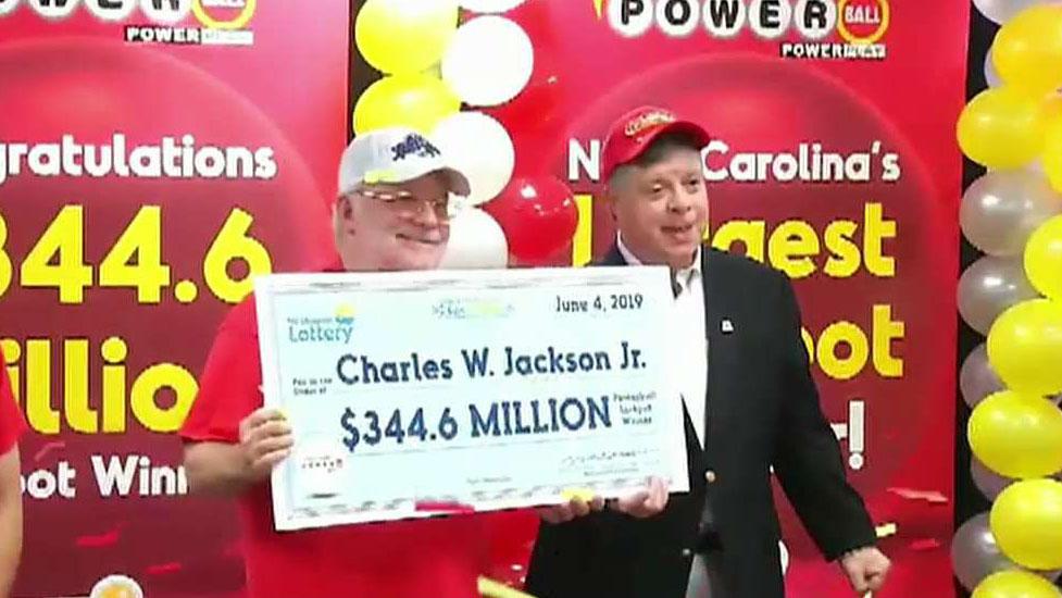 North Carolina man claims $344 million Powerball jackpot: 'Dang, I got them all'