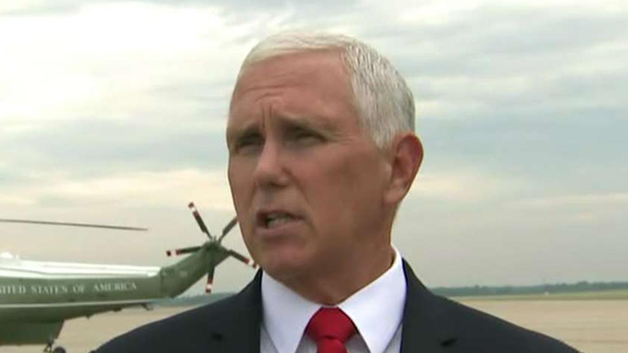 Vice President Mike Pence says Mexico needs to take action