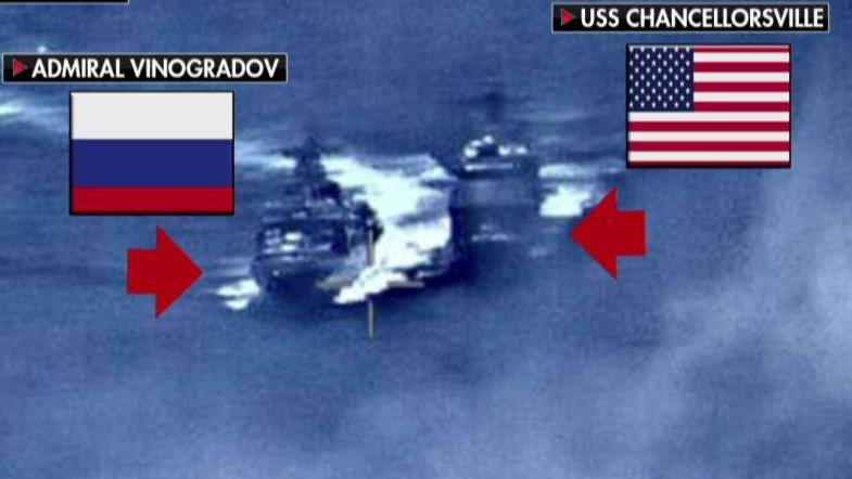US, Russia warships nearly collide in Philippine Sea