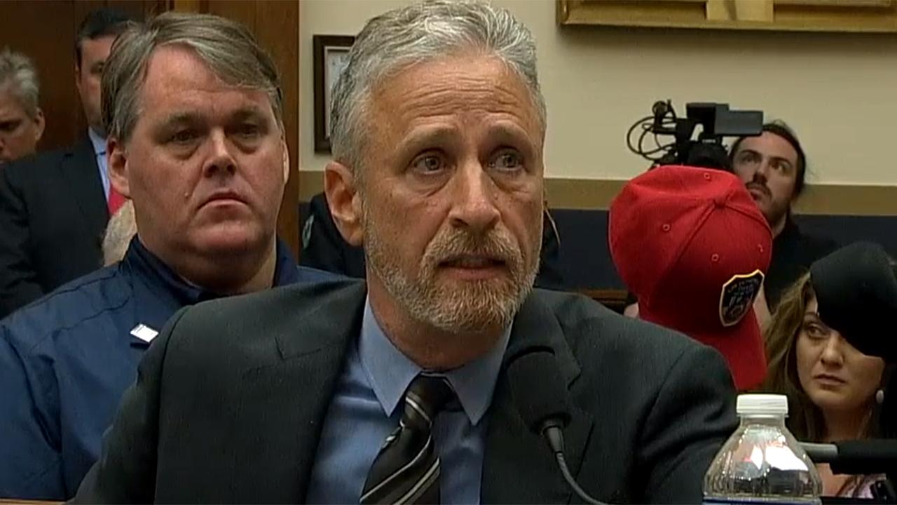 Jon Stewart slams lawmakers for failing to ensure the September 11th Victim Compensation Fund is fully funded