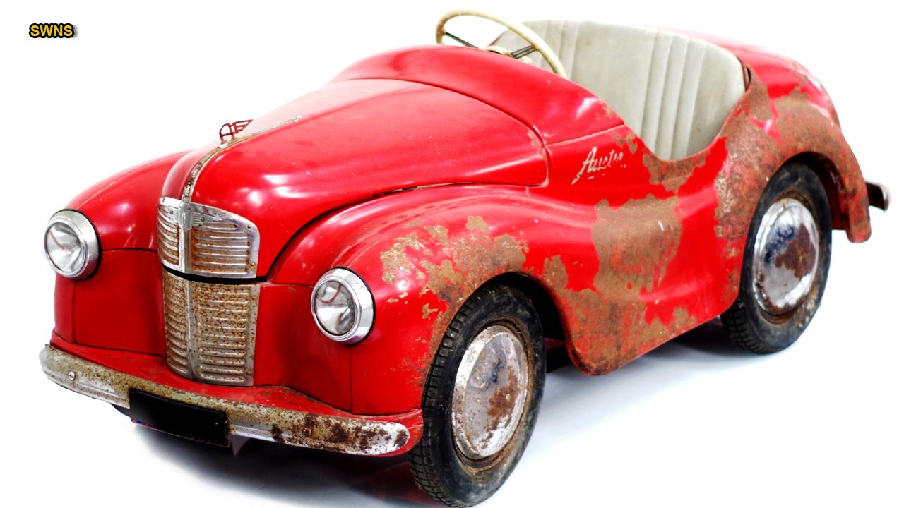 'Barn find' toy car sells for thousands at auction