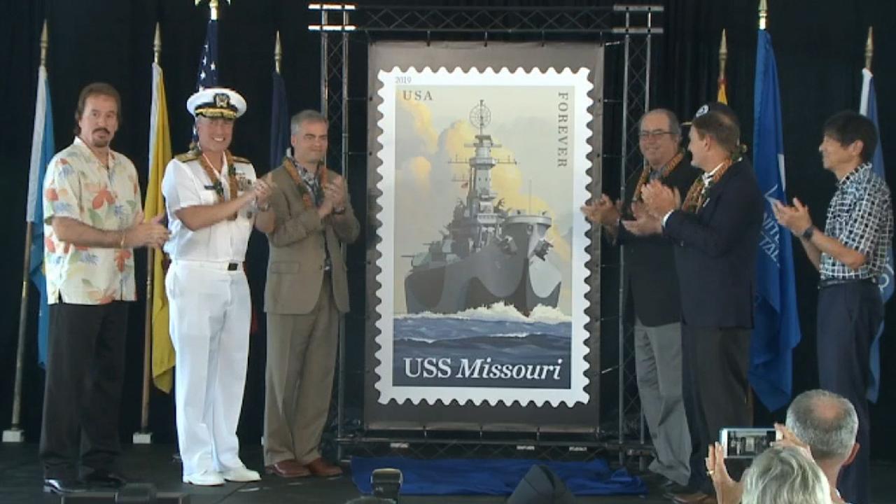 New 'Forever' stamp honors USS Missouri