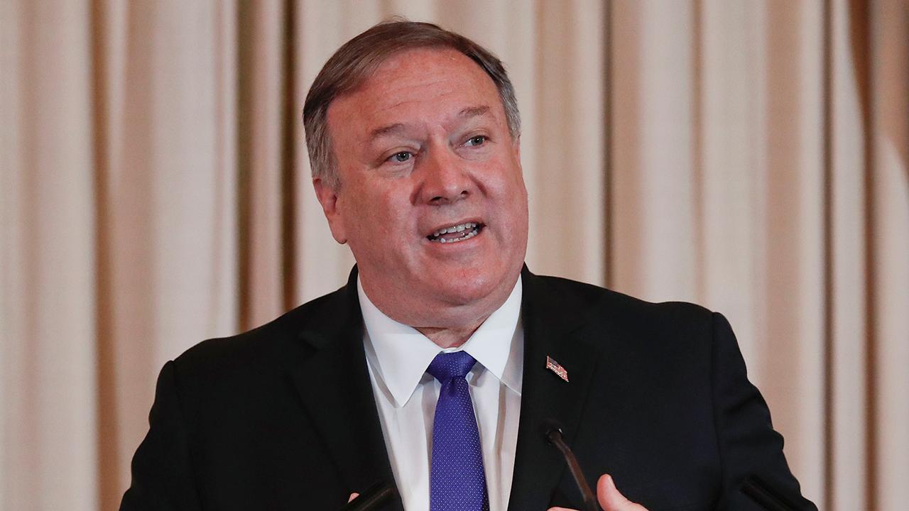 Pompeo says Iran is trying to disrupt flow of oil, escalate tension