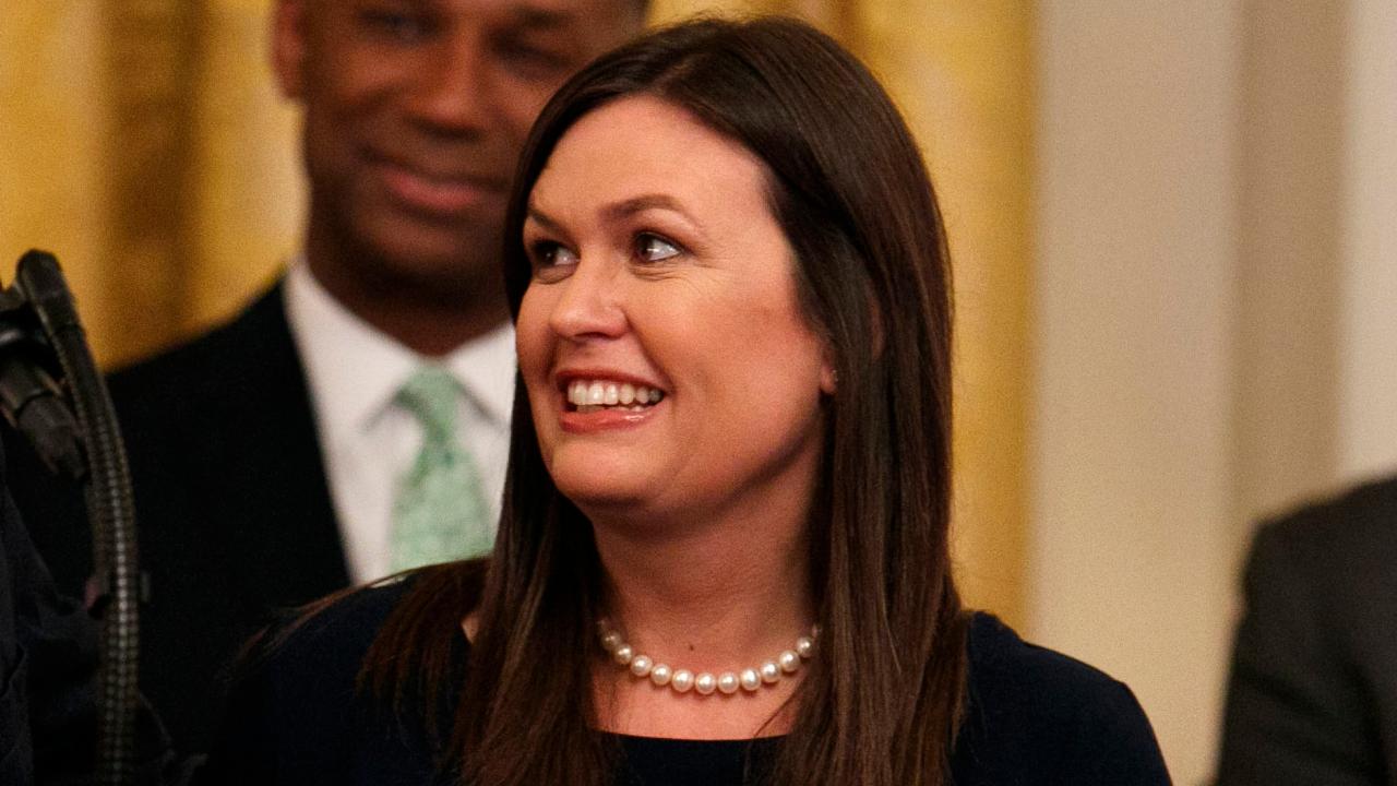 How will Sarah Sanders' tenure as press secretary be remembered?