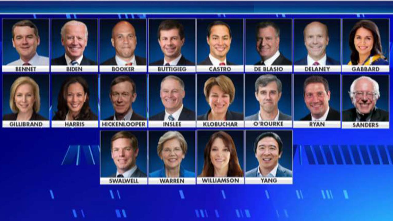 DNC announces lineup for first Democratic debate