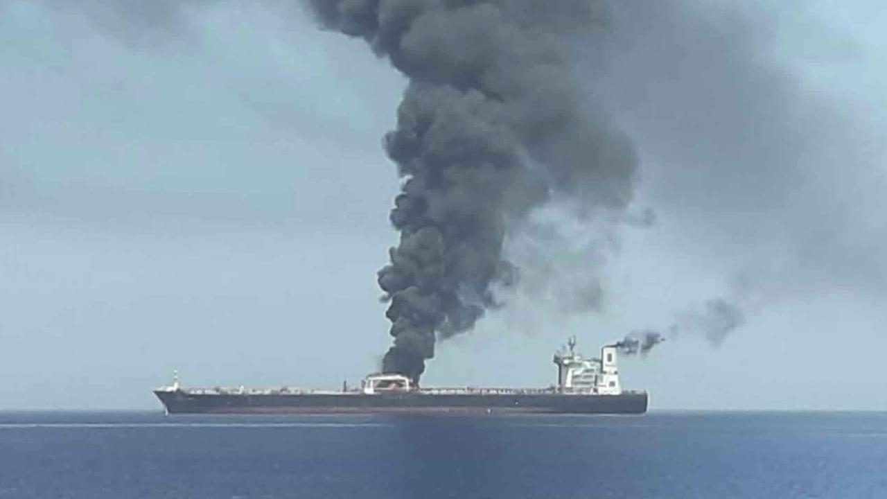 President Trump says Iran is responsible for tanker attacks in the Gulf of Oman