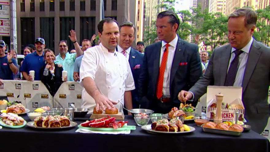 'Fox & Friends' celebrates National Lobster Day