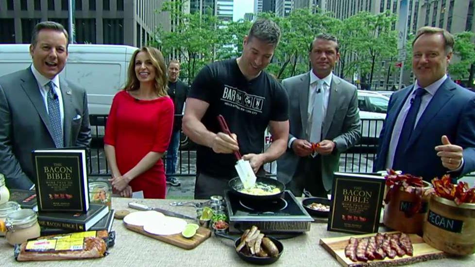'Fox & Friends' celebrates Father's Day with bacon!