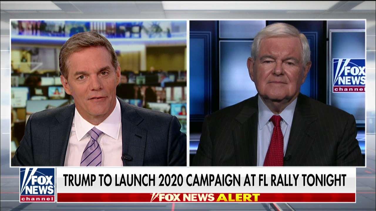 Gingrich: 'Miracle Trump is still standing' after overwhelmingly negative press coverage