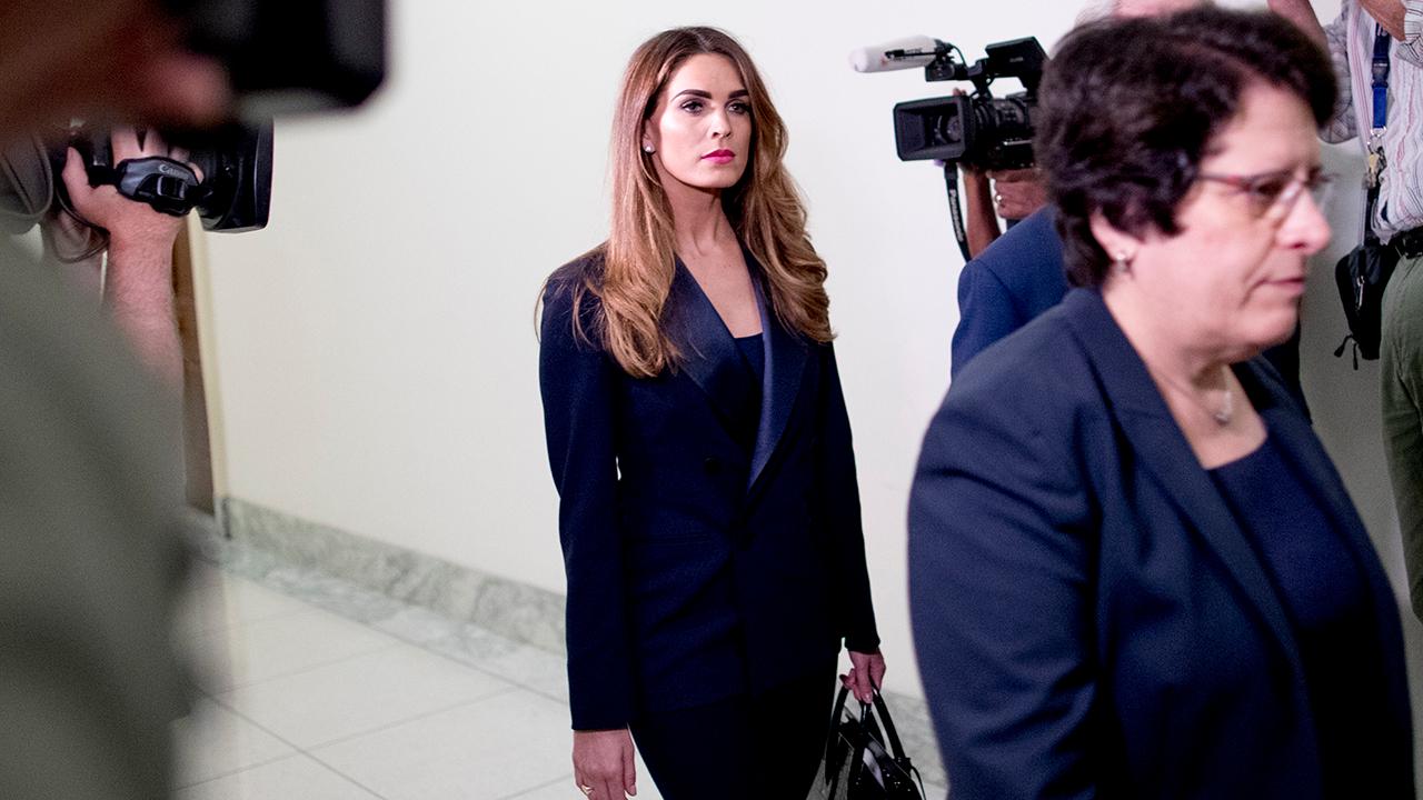 Democrats to press Hope Hicks behind closed doors on Trump obstruction allegations