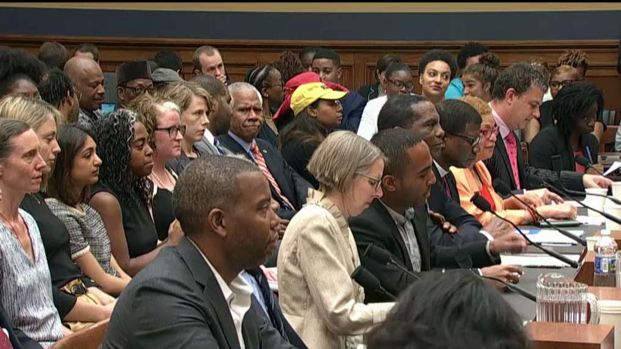 House committee holds historic hearing on slavery reparations