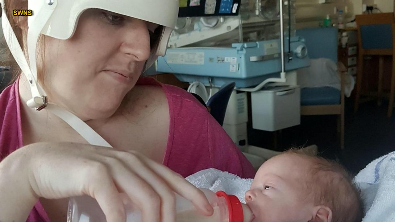 Mom left paralyzed after pregnancy complication triggers stroke at 29 weeks