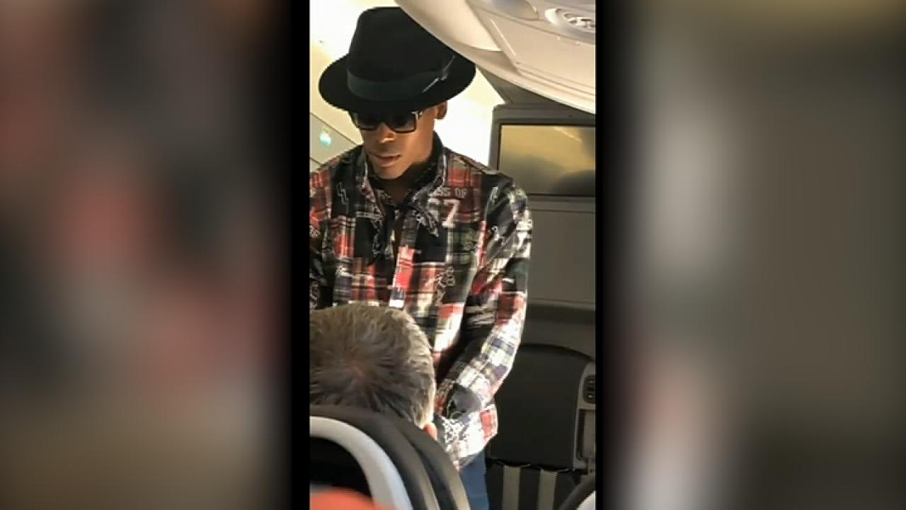 Fellow passenger rejects Cam Newton's pricey offer to switch seats