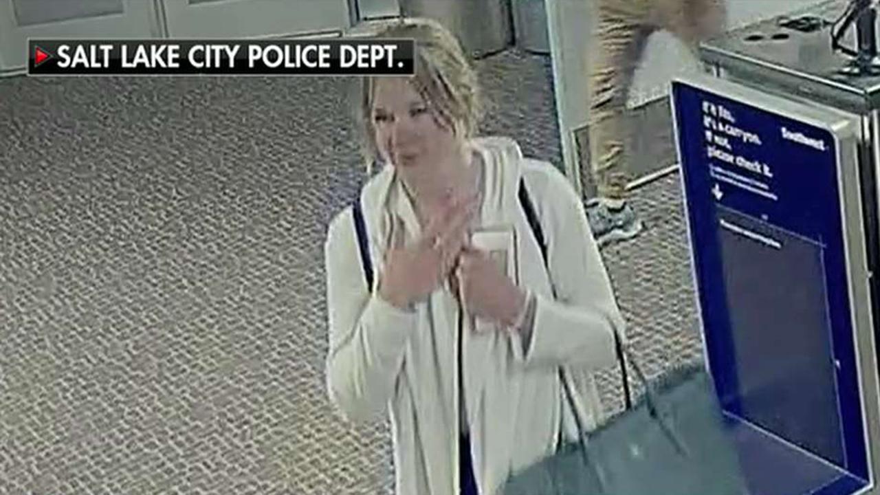 Police release photos of Utah student Mackenzie Lueck at the airport prior to her disappearance