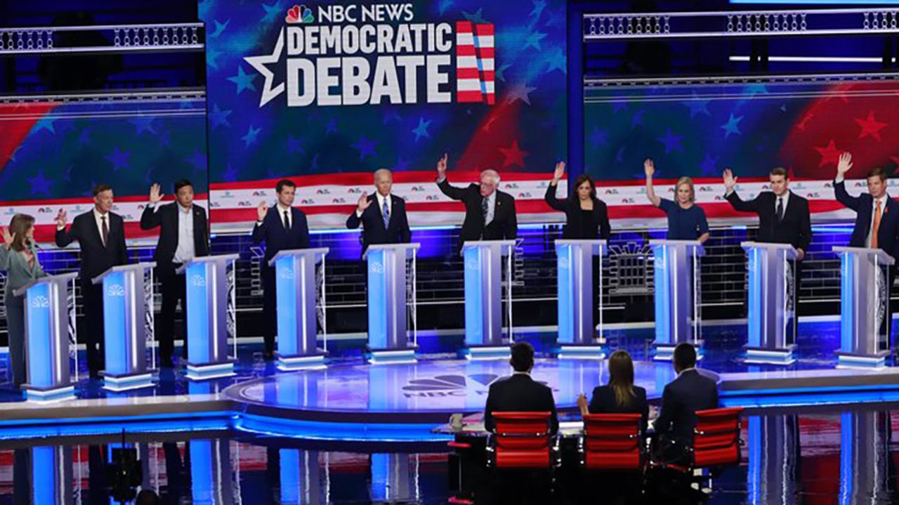 Who were the winners, losers of the second Democratic debate?