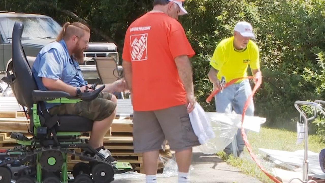 Disabled veteran in Florida receives life-changing home makeover