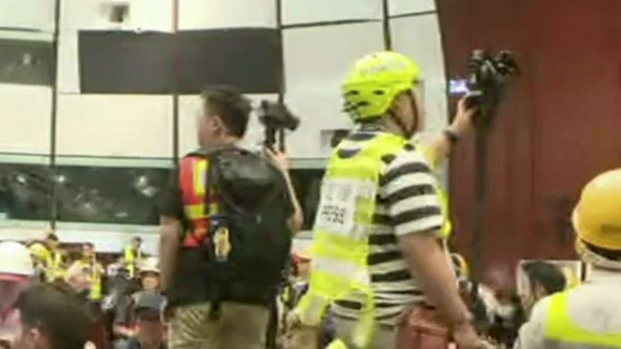 Hong Kong protesters break into legislature