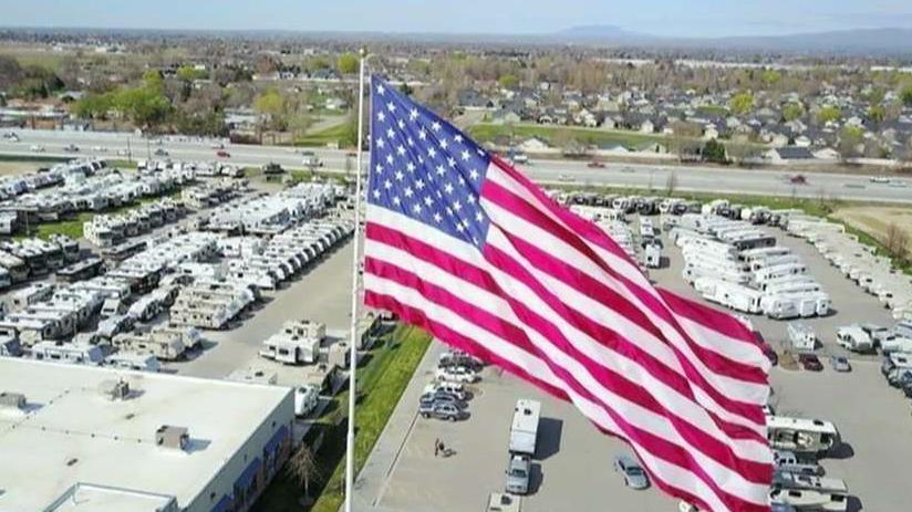 North Carolina city suing 'The Profit' star over giant American flag