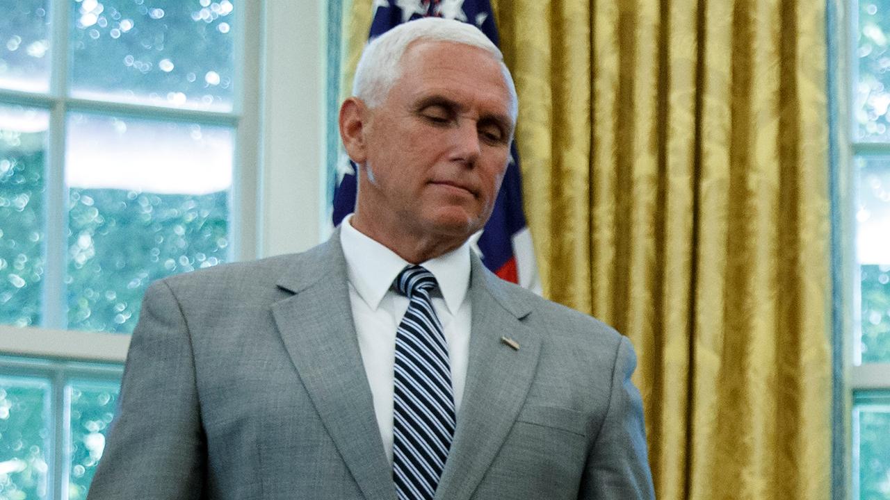 Vice president's staff look to clarify Pence's abrupt return to White House: 'No cause for alarm'