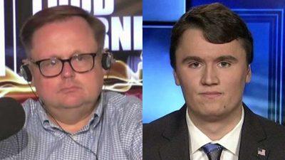 Todd Starnes with Charlie Kirk on Students for Trump