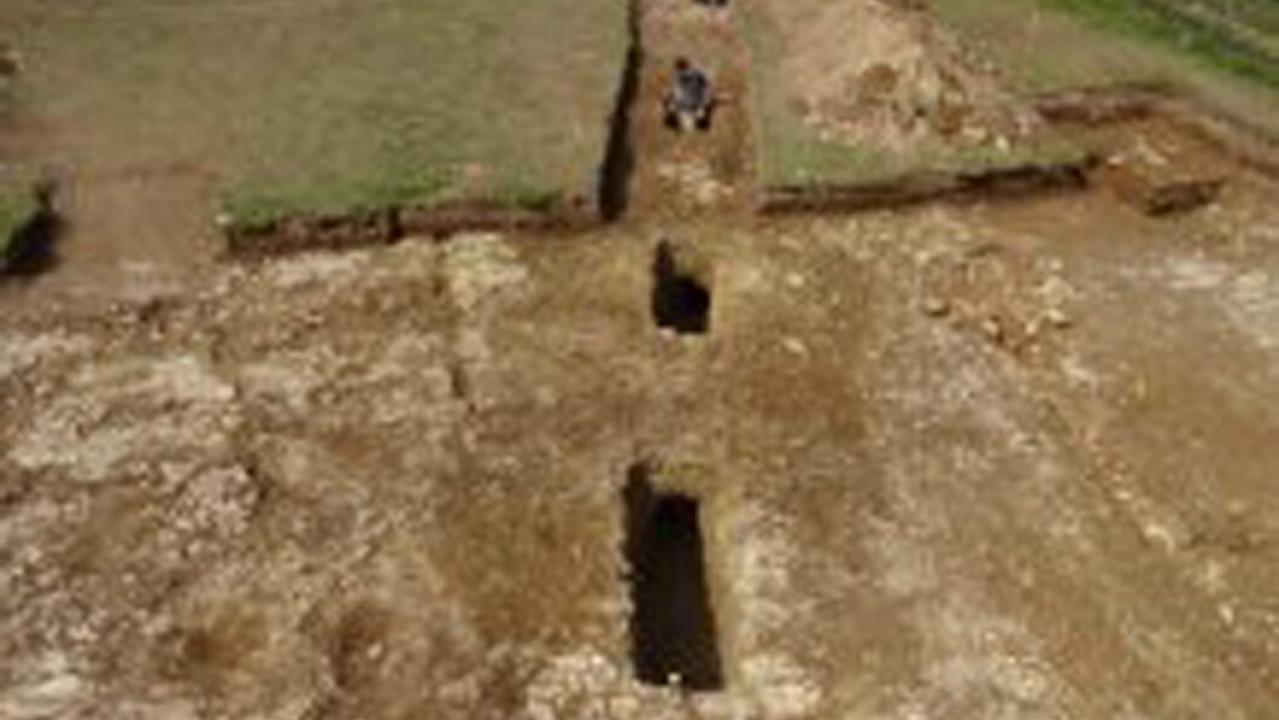 Последните археологически разкопки в Израел разкриха рядка находка раннохристиянско изкуство