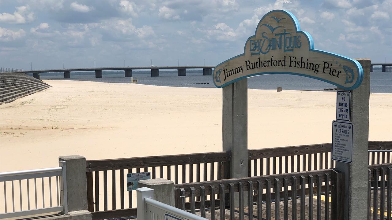 Mississippi officials are closing more than a dozen beaches on the gulf coast after the discovery of a 'toxc' algae bloom along the shoreline.
