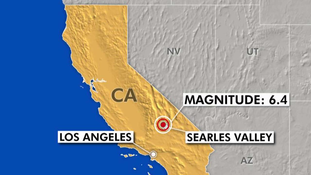 Magnitude 6.4 earthquake hits Southern California